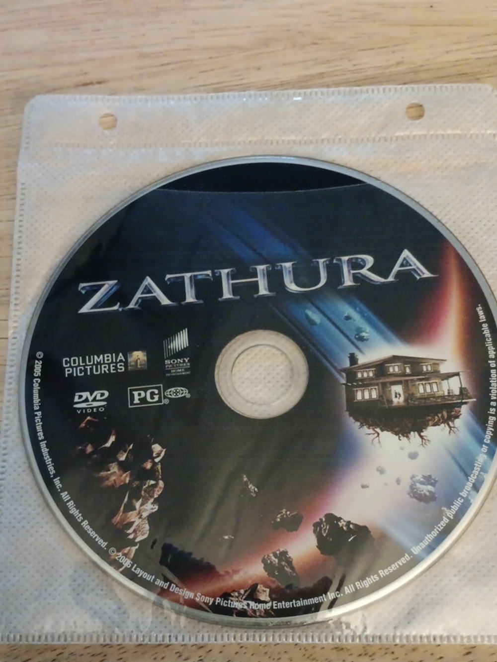 Zathura DVD *NO CASE*
